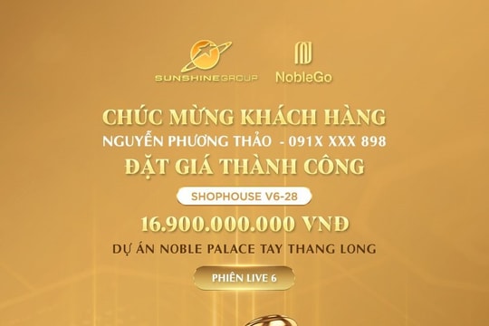 Khách “săn” nhà phố Sunshine Group giá hời tối 18/7: Sổ đỏ lâu dài, sắp bàn giao, khai thác ngay