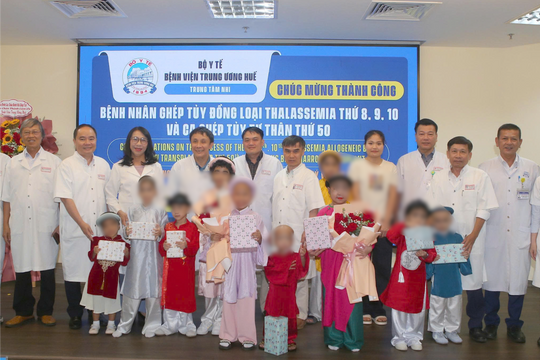 Gieo hy vọng sống bằng kỹ thuật ghép tủy hiện đại