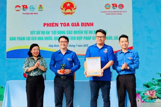 TAND khu vực 2 – TP.HCM tuyên truyền pháp luật thông qua phiên tòa giả định