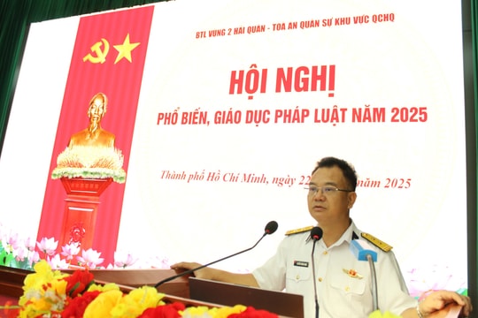 Nâng cao nhận thức, ý thức chấp hành pháp luật cho cán bộ, chiến sĩ