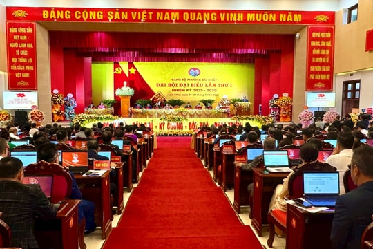 Đại hội Đảng bộ phường Bãi Cháy: Dấu mốc cho chặng đường mới