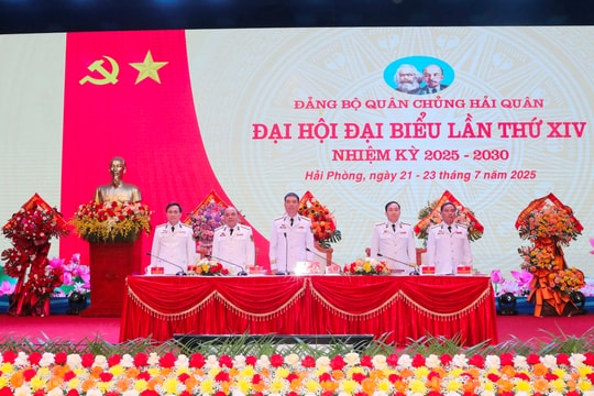Khai mạc Đại hội đại biểu Đảng bộ Quân chủng Hải quân lần thứ XIV