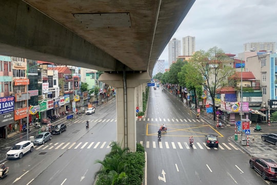 CSGT Hà Nội khuyến cáo người dân hạn chế ra đường