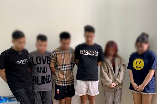 Bắt nhóm thanh, thiếu niên mua bán, tổ chức sử dụng ma túy