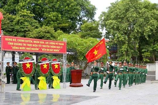 Truy điệu và an táng 12 hài cốt liệt sĩ tại Quảng Trị