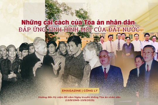 Những đổi mới của Tòa án nhân dân đáp ứng tình hình mới của đất nước