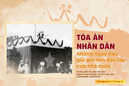 Tòa án nhân dân những ngày đầu giữ gìn nền độc lập của nhà nước