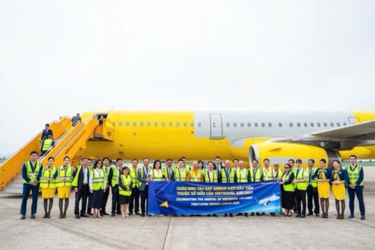 Vietravel Airlines đón máy bay Airbus A321 đầu tiên thuộc quyền sở hữu của hãng