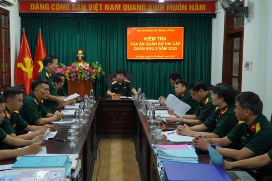 TAQS hai cấp Quân khu 5 khẳng định vai trò trong bảo vệ kỷ cương, giữ vững kỷ luật Quân đội