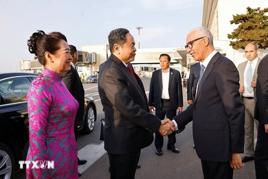 Chủ tịch Quốc hội Trần Thanh Mẫn và Phu nhân bắt đầu thăm chính thức Maroc