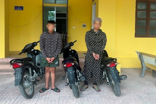Hai thiếu niên mê game gây ra loạt vụ trộm xe máy trong đêm