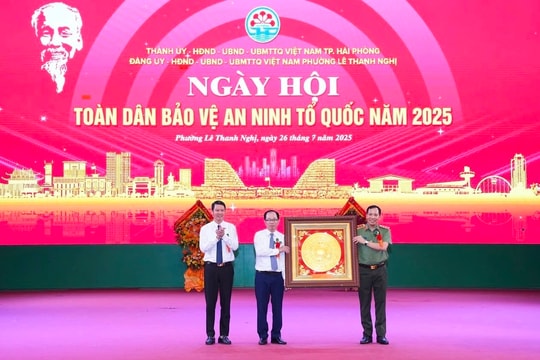 Ngày hội “Toàn dân bảo vệ an ninh Tổ quốc” điểm tại phường Lê Thanh Nghị