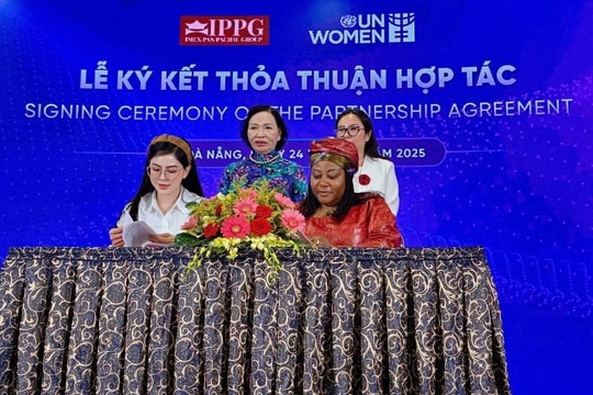 CEO IPPG Lê Hồng Thủy Tiên ký kết hợp tác chiến lược với UN Women