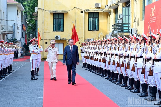 Tổng Bí thư Tô Lâm thăm Cục An ninh chính trị nội bộ