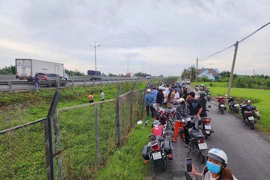 Công an tỉnh Tây Ninh vào cuộc vụ người đàn ông giật tay lái trên cao tốc