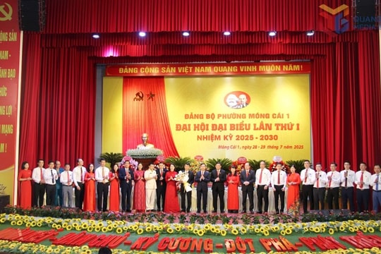 Đại hội đại biểu Đảng bộ phường Móng Cái 1  nhiệm kỳ 2025 -2030