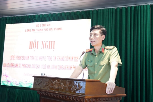 Hải Phòng tăng cường phối hợp, đảm bảo an toàn PCCC 6 tháng cuối năm