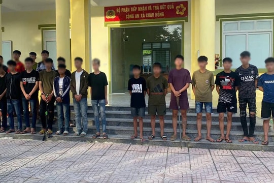 Hỗn chiến trong đêm, nhóm thanh niên bị triệu tập