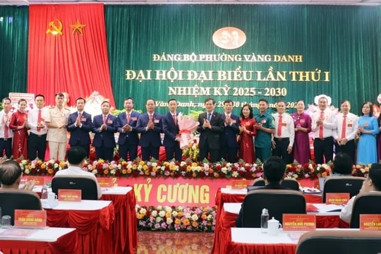 Quảng Ninh: Phường Vàng Danh bước vào nhiệm kỳ mới với khát vọng phát triển bền vững