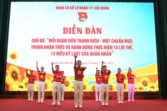 Chuẩn mực trong thực hiện 10 lời thề, 12 điều kỷ luật tại Lữ đoàn 171