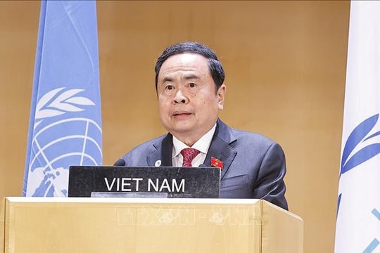 Chủ tịch Quốc hội Trần Thanh Mẫn kêu gọi các nghị viện thế giới chung tay hành động vì hòa bình và phát triển