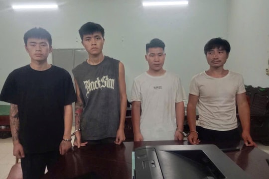 Bắt giữ 4 người Trung Quốc nhập cảnh trái phép