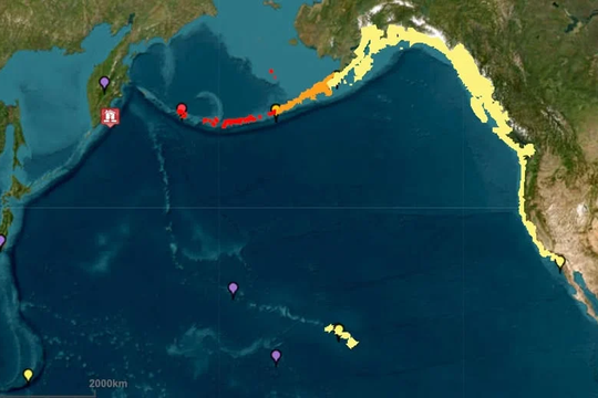 Động đất 8,7 độ ngoài khơi Nga, nhiều quốc gia cảnh báo sóng thần