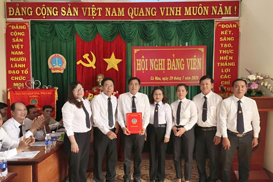 TAND khu vực 4 – Cà Mau: Phát huy dân chủ, kỷ cương, đoàn kết, đổi mới sáng tạo