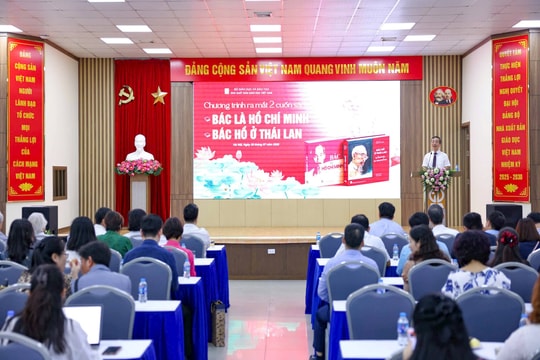 NXBGDVN ra mắt hai cuốn sách về Chủ tịch Hồ Chí Minh