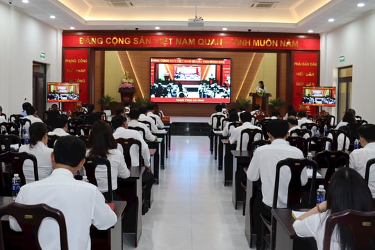 TAND tỉnh Cà Mau tổ chức tập huấn kỹ năng xét xử