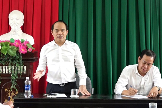 Phó Chánh án Tòa án nhân dân tối cao Nguyễn Quốc Đoàn làm việc tại TAND khu vực 2 - Huế