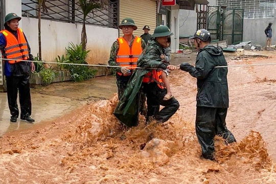 Khẩn trương khắc phục hậu quả mưa lũ tại tỉnh Điện Biên