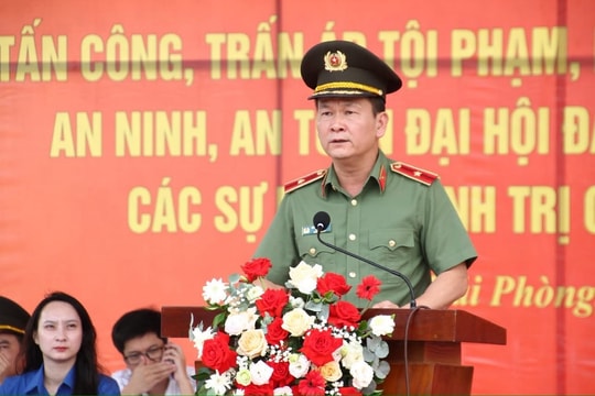 Công an Hải Phòng ra quân đợt cao điểm trấn áp tội phạm