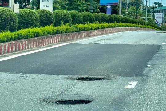 Quốc lộ 14 xuống cấp nghiêm trọng, người dân lo ngại khi tham gia giao thông
