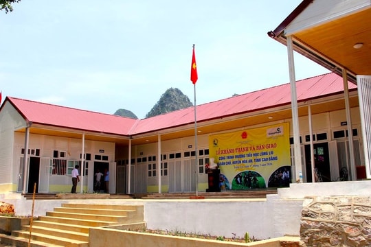 Cao Bằng triển khai quyết liệt xây dựng trường học tại vùng biên giới