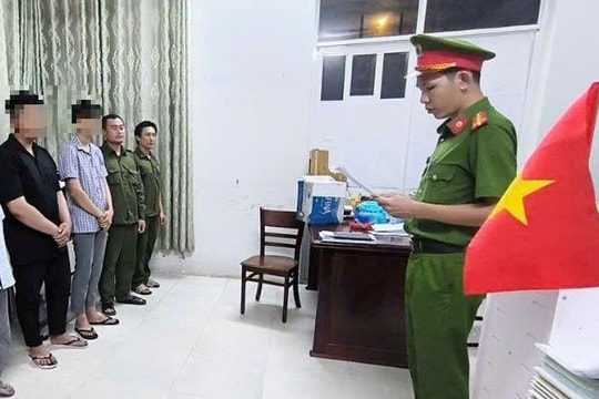 Bắt 2 đối tượng cướp tài sản người đi đường