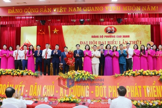 Đại hội đại biểu Đảng bộ phường Cao Xanh lần thứ I, nhiệm kỳ 2025-2030