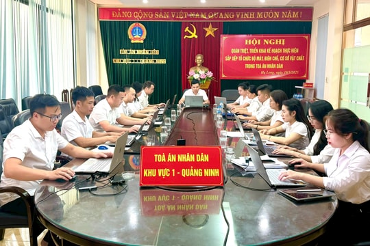 TAND khu vực 1 – Quảng Ninh nỗ lực số hóa hồ sơ hôn nhân trước thời hạn