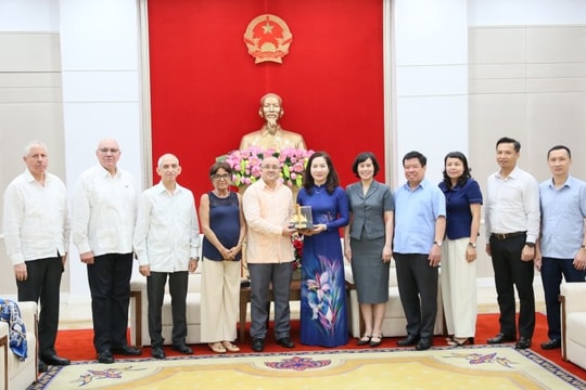 Lãnh đạo tỉnh Quảng Ninh tiếp xã giao đoàn đại biểu Cuba