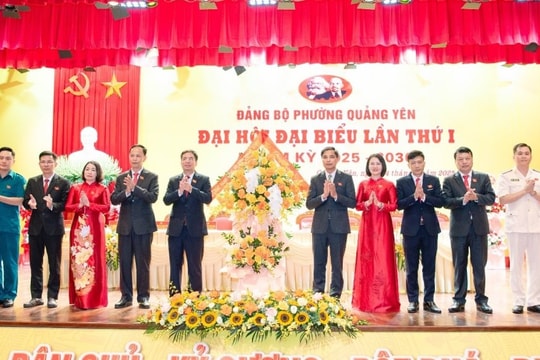 Đại hội đại biểu Đảng bộ phường Quảng Yên lần thứ I, nhiệm kỳ 2025-2030