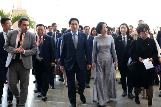 Chủ tịch nước Lương Cường và Phu nhân thăm Đại bảo tàng Ai Cập