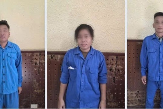 Bắt 3 đối tượng trong đường dây khai thác hơn 7.000 m³ đá sai phép