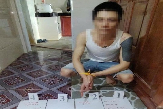 Công an xã Triệu Cơ triệt phá nhóm đối tượng mua bán trái phép chất ma túy