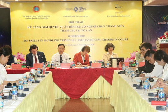 Kỹ năng giải quyết vụ án hình sự có người chưa thành niên tham gia tại Tòa án