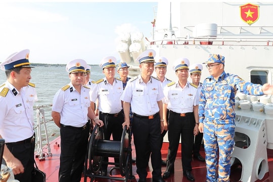 Quân chủng Hải quân kết luận kiểm tra, nắm tình hình tại Vùng 2