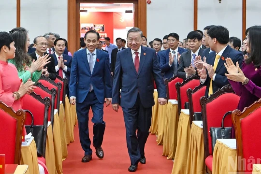 Tổng Bí thư Tô Lâm dự Đại hội Đảng bộ Văn phòng Trung ương Đảng nhiệm kỳ 2025-2030