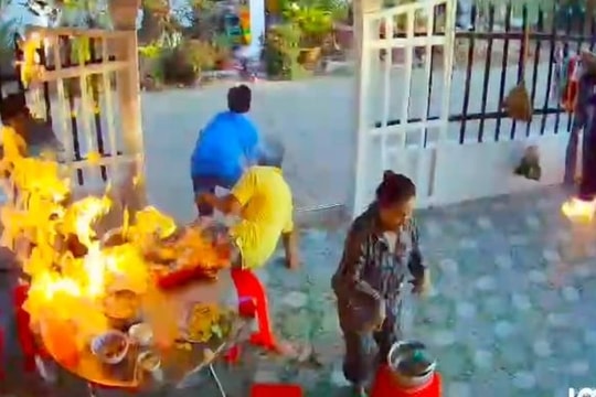 Cẩn trọng khi sử dụng bình gas mini để ăn lẩu