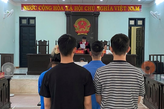 Chuyển phát nhanh 'hàng trắng', 4 bị cáo lĩnh án