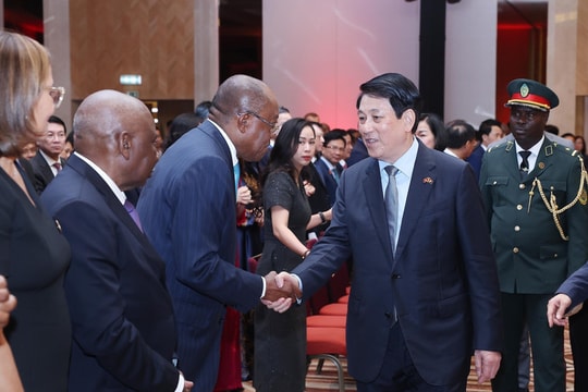 Chủ tịch nước dự lễ kỷ niệm 50 năm thiết lập quan hệ ngoại giao Việt Nam-Angola