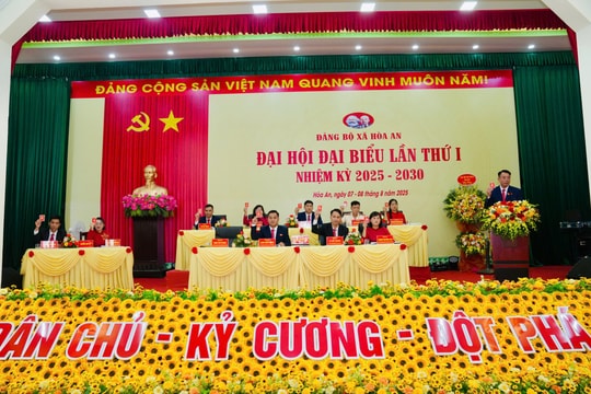 Đảng bộ xã Hòa An vững bước phát triển